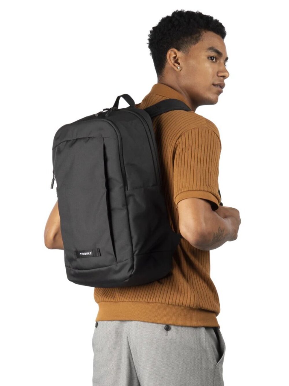 🎒 Timbuk2 Parkside Eco Black Laptop Backpack NWT Commuter Travel Bag